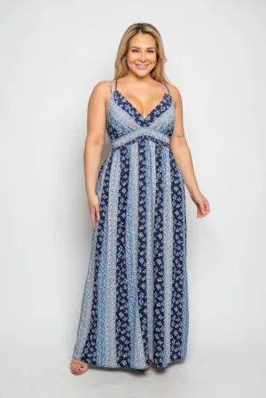 Boho Print Dress