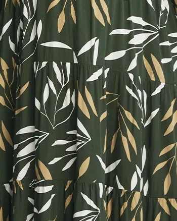 Brighton Summer Dress | OLIVE/MILK