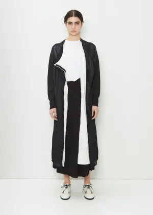 Cut Off Layered Cotton Jacket