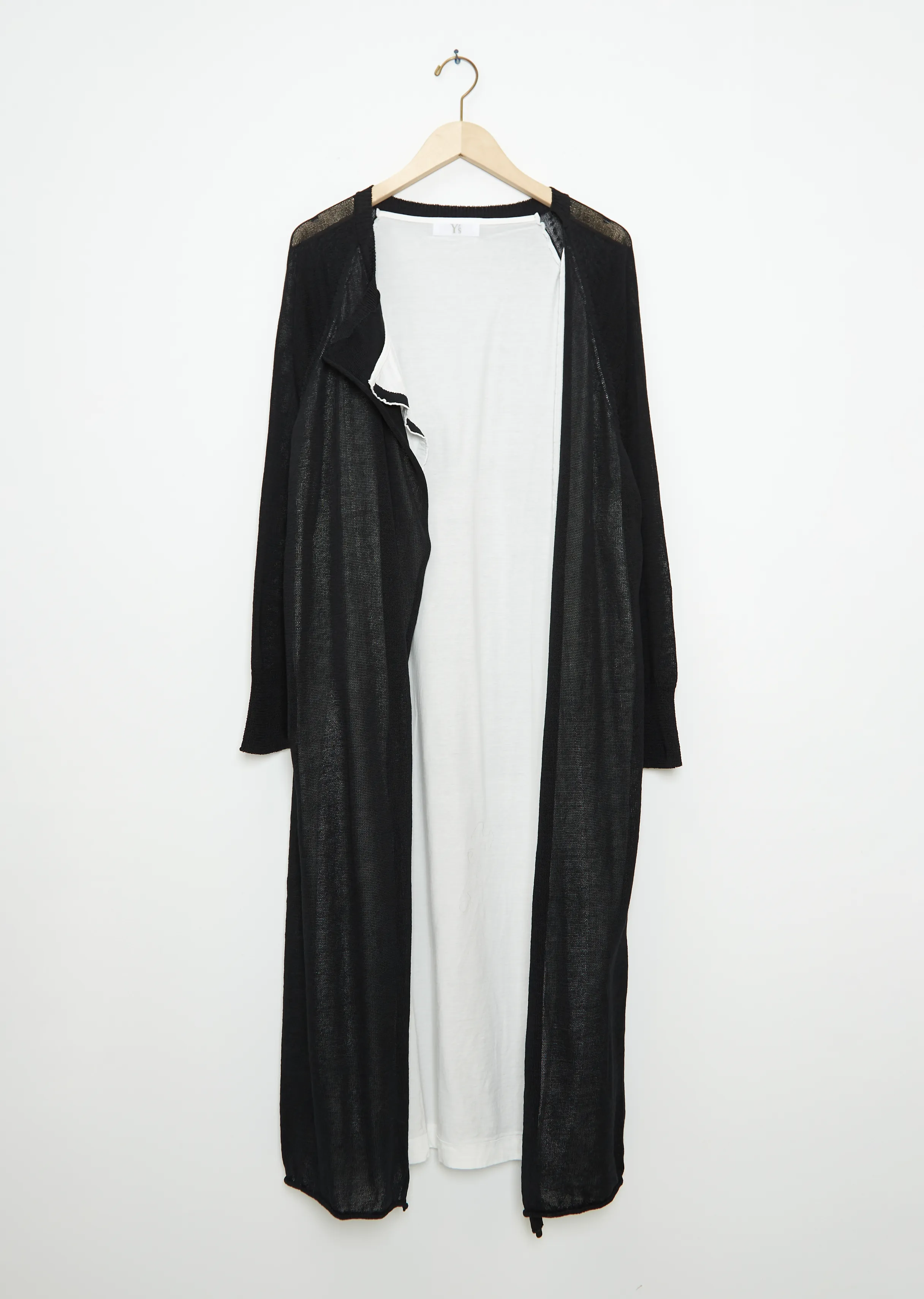 Cut Off Layered Cotton Jacket