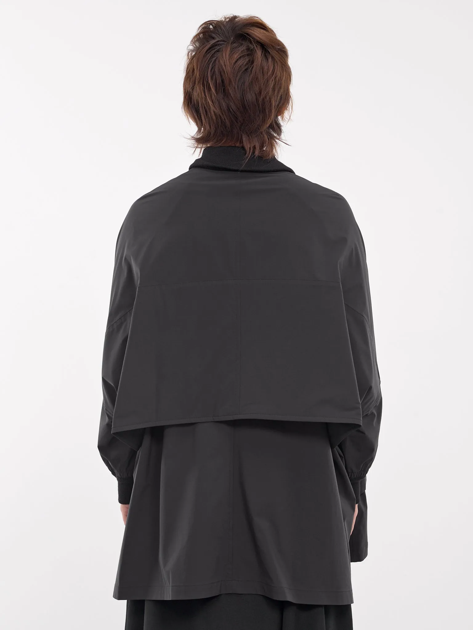 Double Layered Padded Coat (F0-C62-600-1-BLACK)