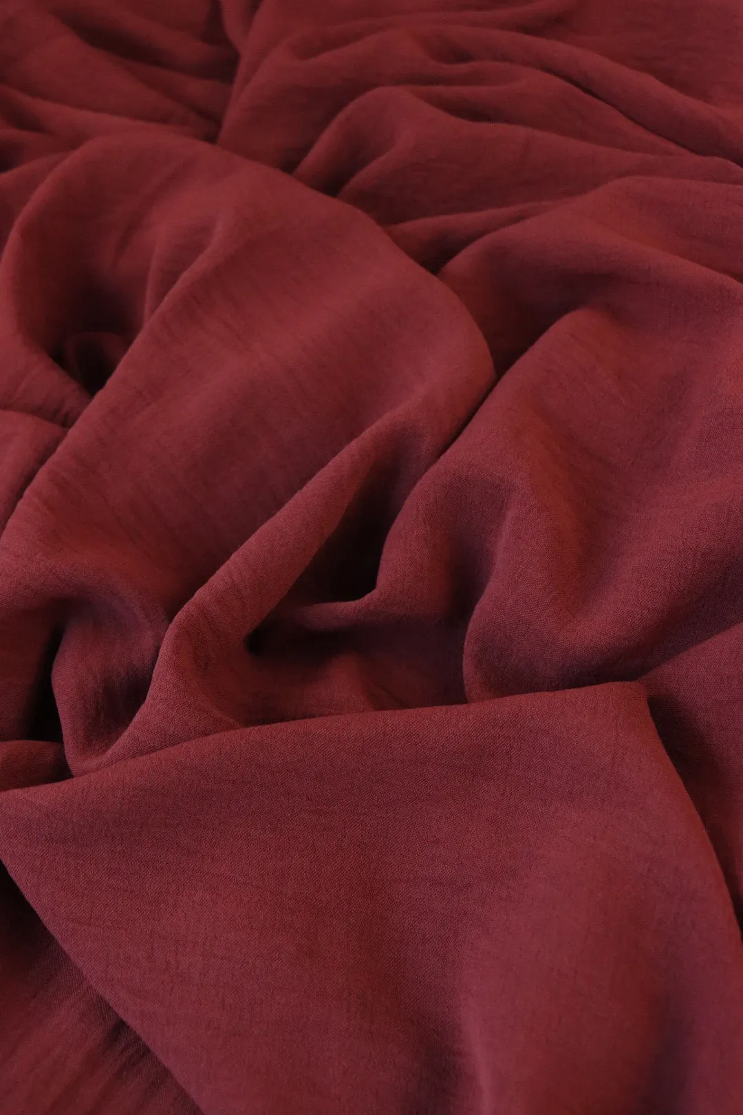 English Red Florence Stretch Woven
