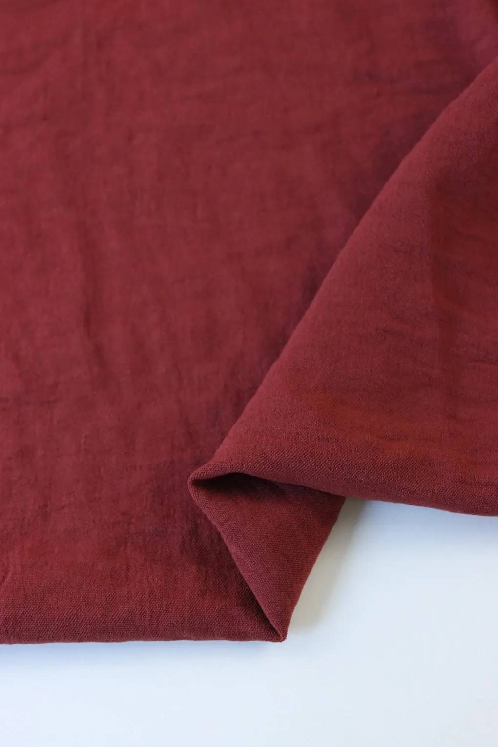 English Red Florence Stretch Woven