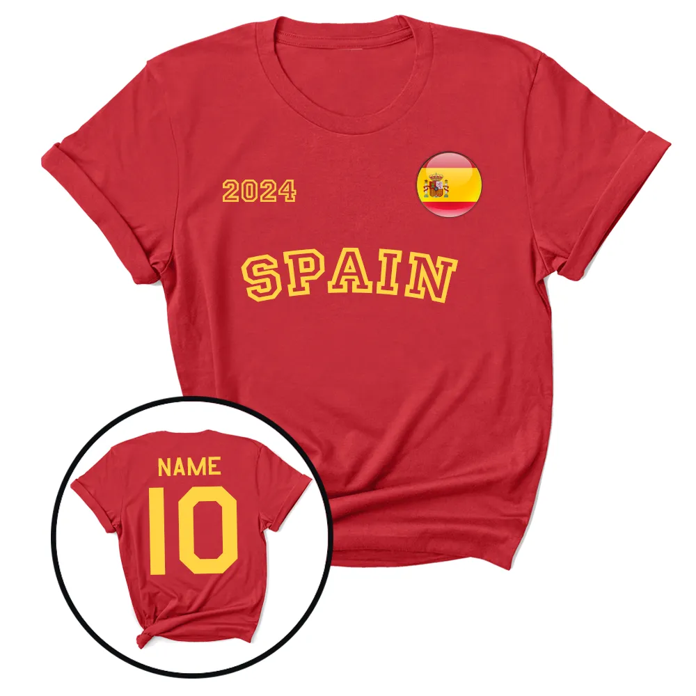Euros Spain Supporters T-Shirt