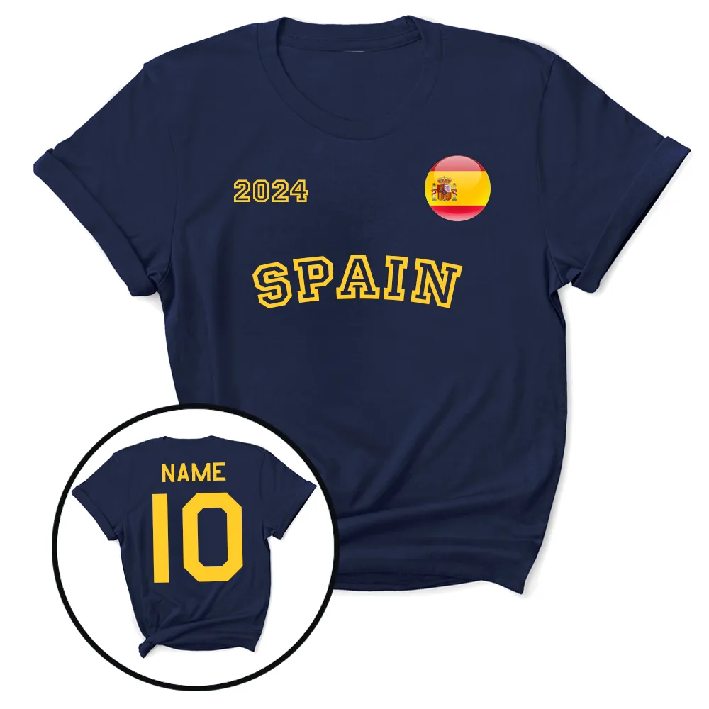 Euros Spain Supporters T-Shirt
