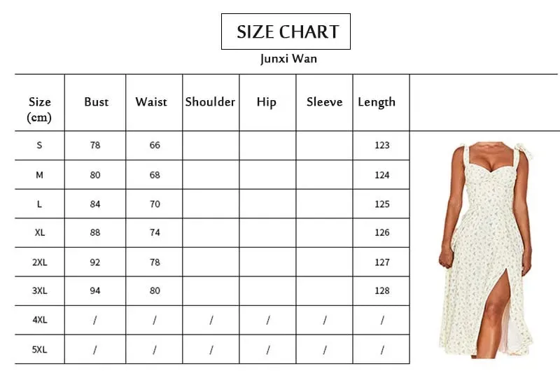 Floral Print Knot Straps Boho Dress