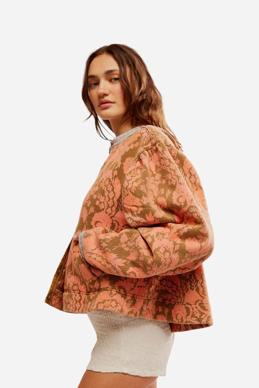 Free People Drifter Sweatshirt Earth Combo