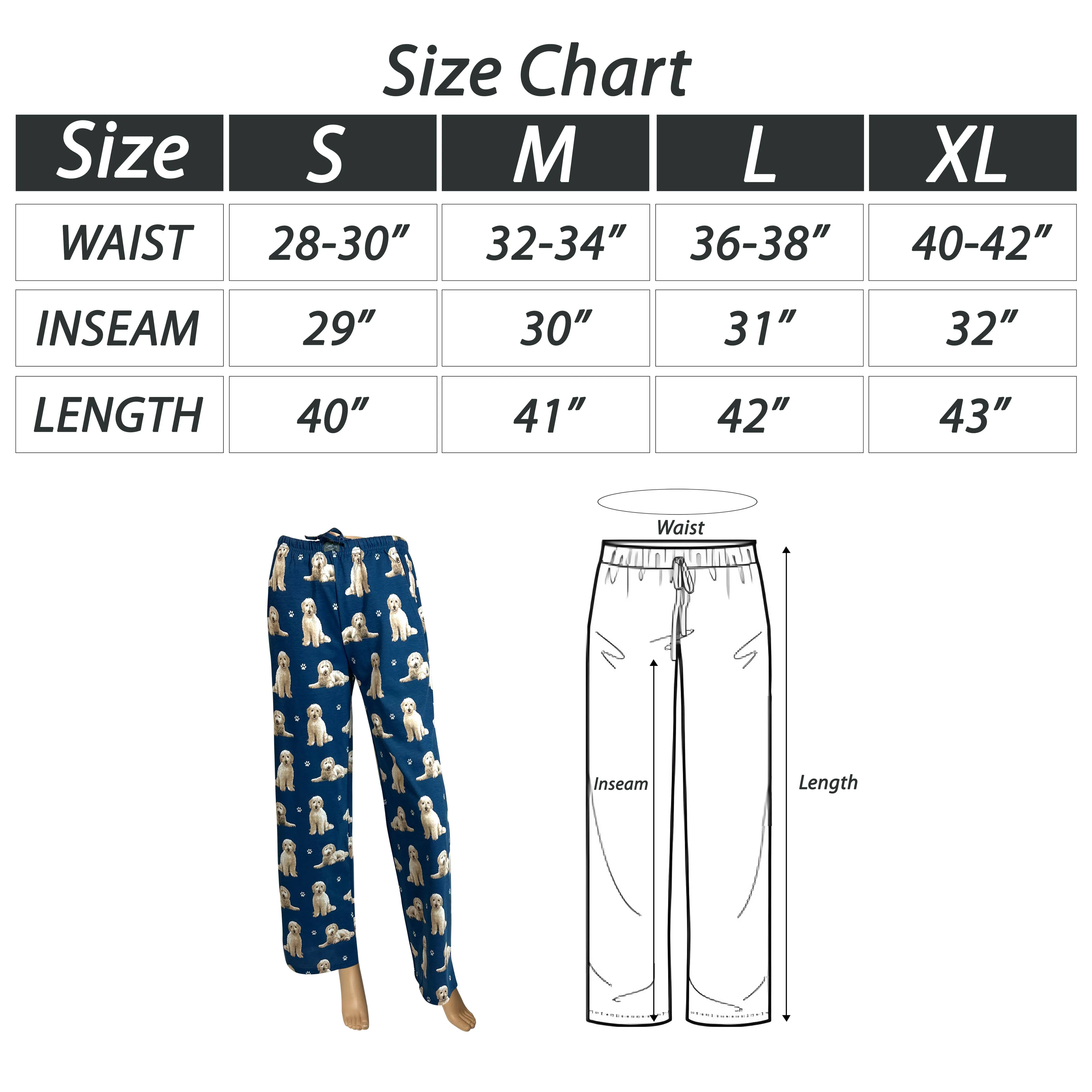 Goldendoodle Pajama Pants