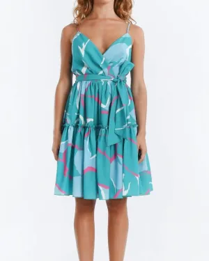 Hannah Mini Dress in Green Hannah | Green Hannah