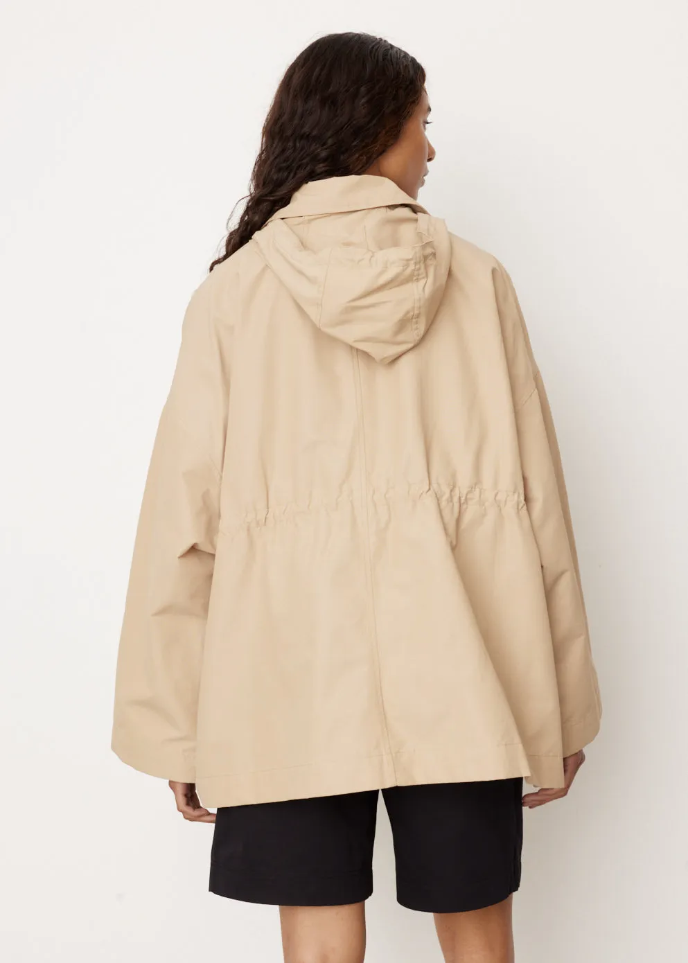 Hooded Cotton-Nylon Parka