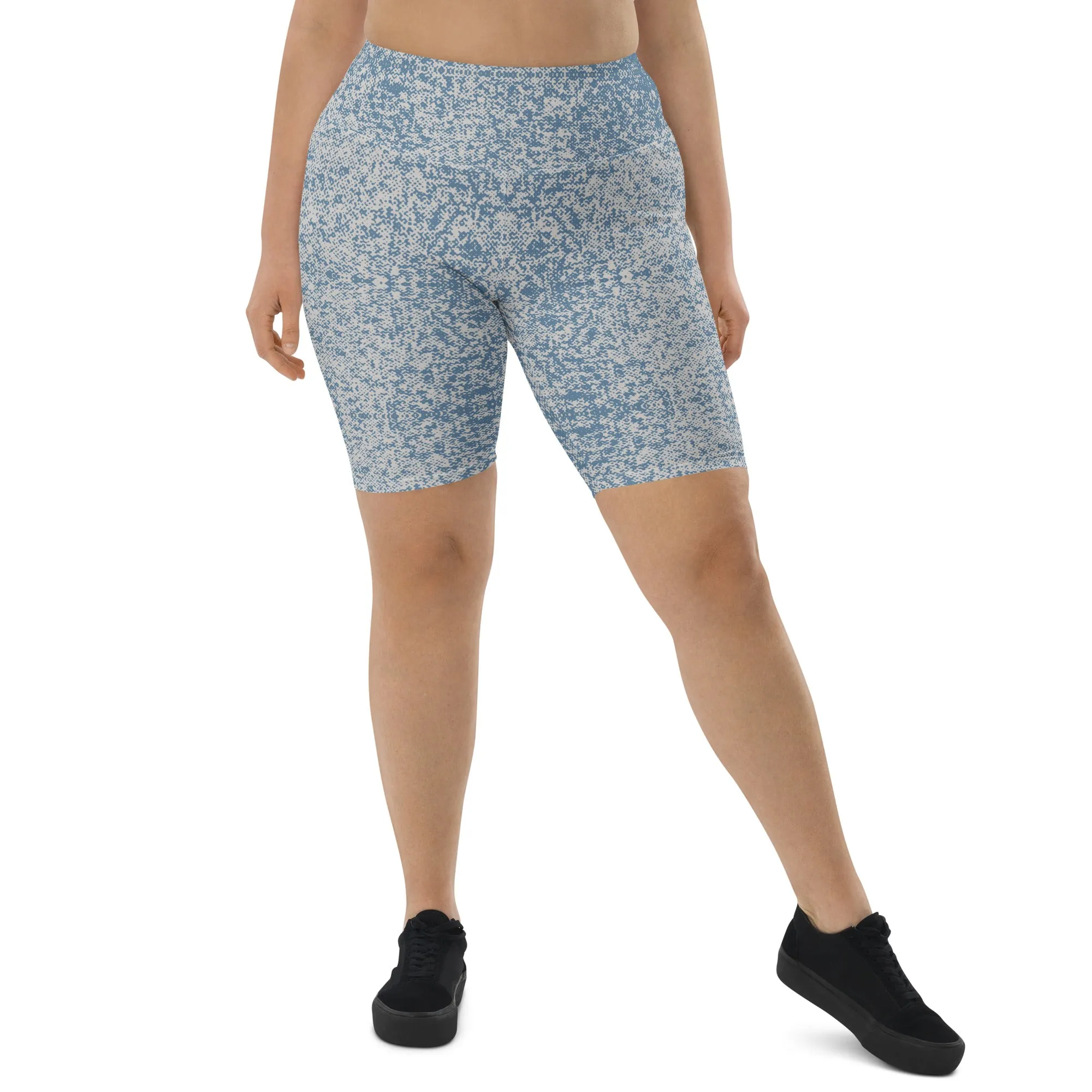 Humble Sportswear™ Rylee Blue High Waist Shorts
