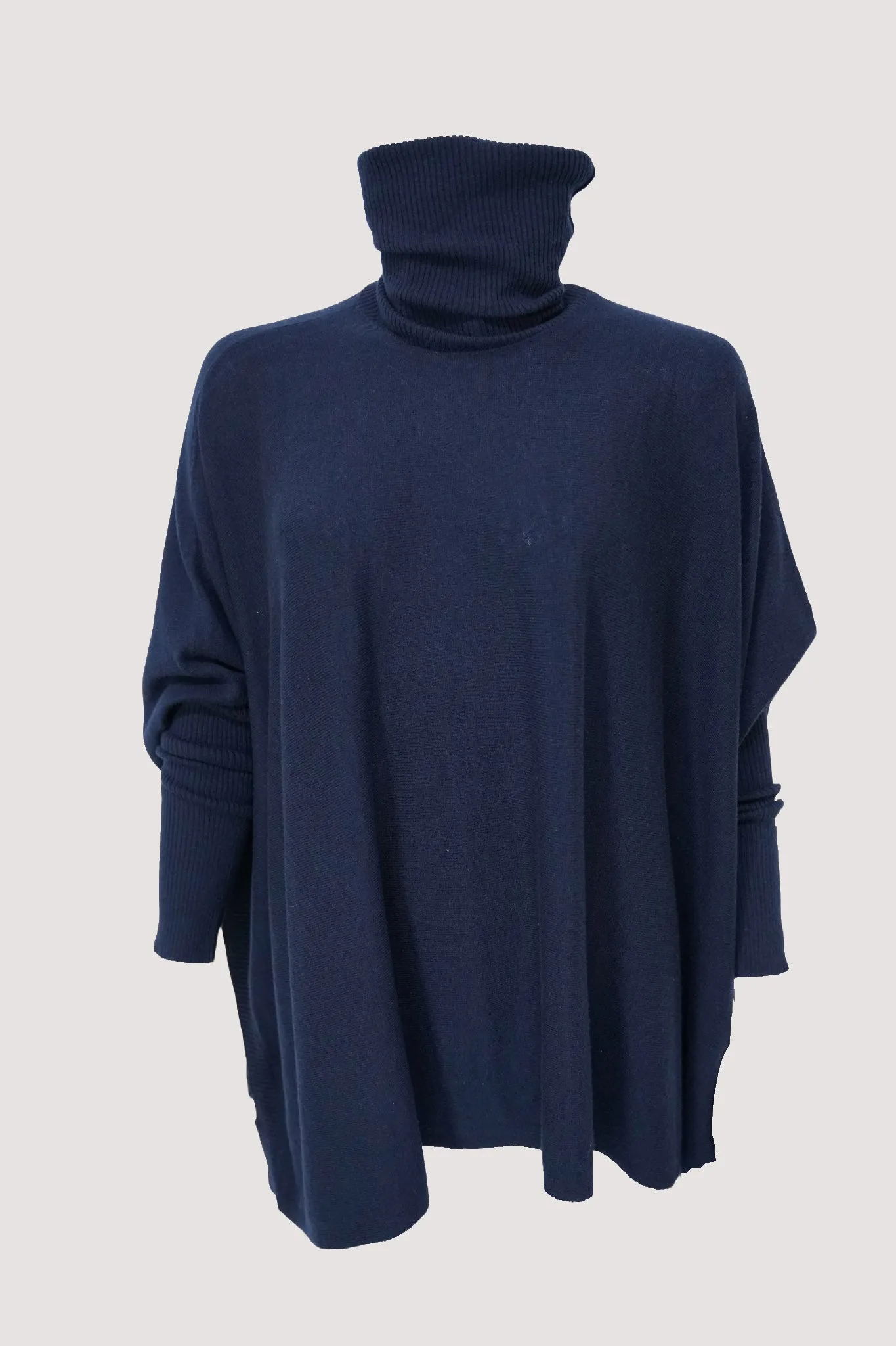Ink Short Poncho