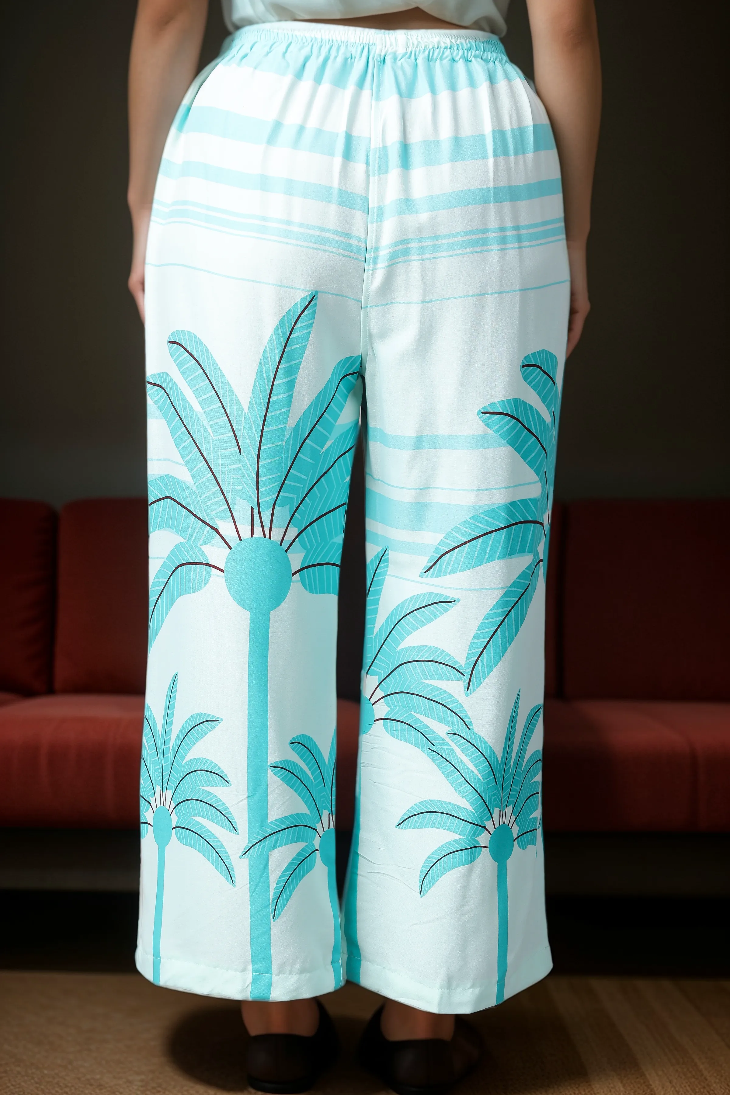 Island Retreat Rayon Palazzo