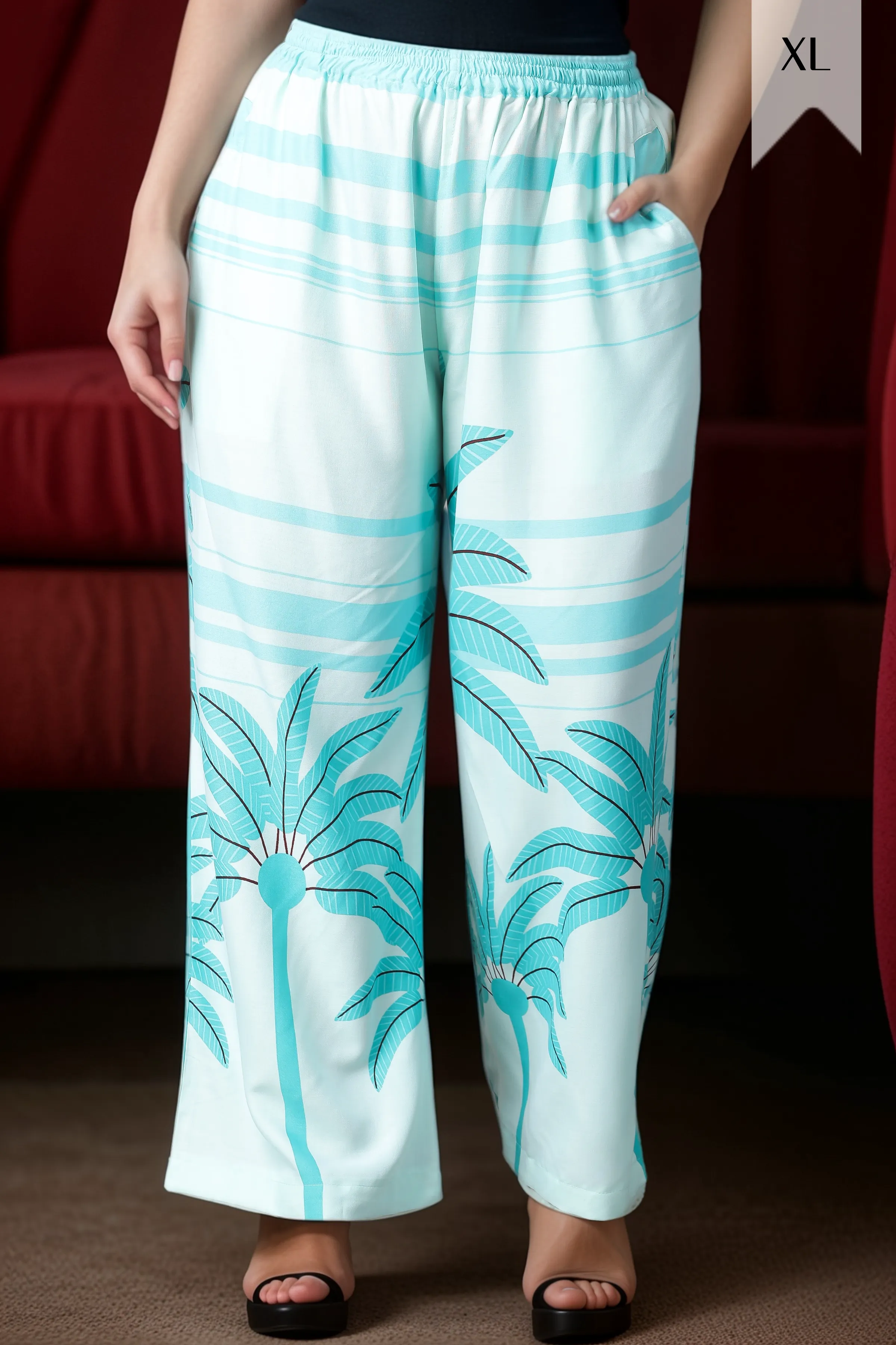 Island Retreat Rayon Palazzo