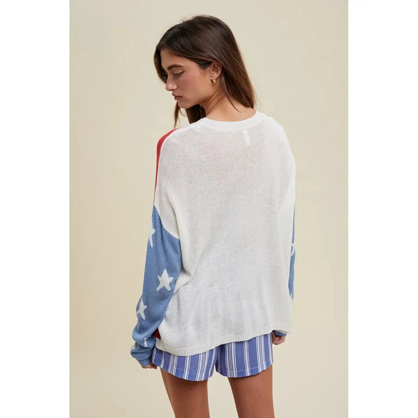 Red, White & Cute Sweater