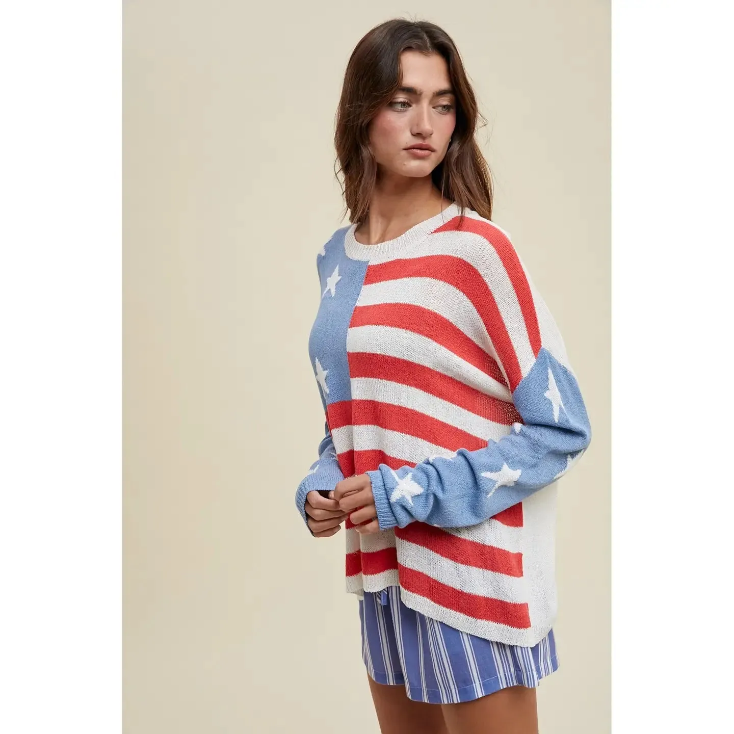 Red, White & Cute Sweater