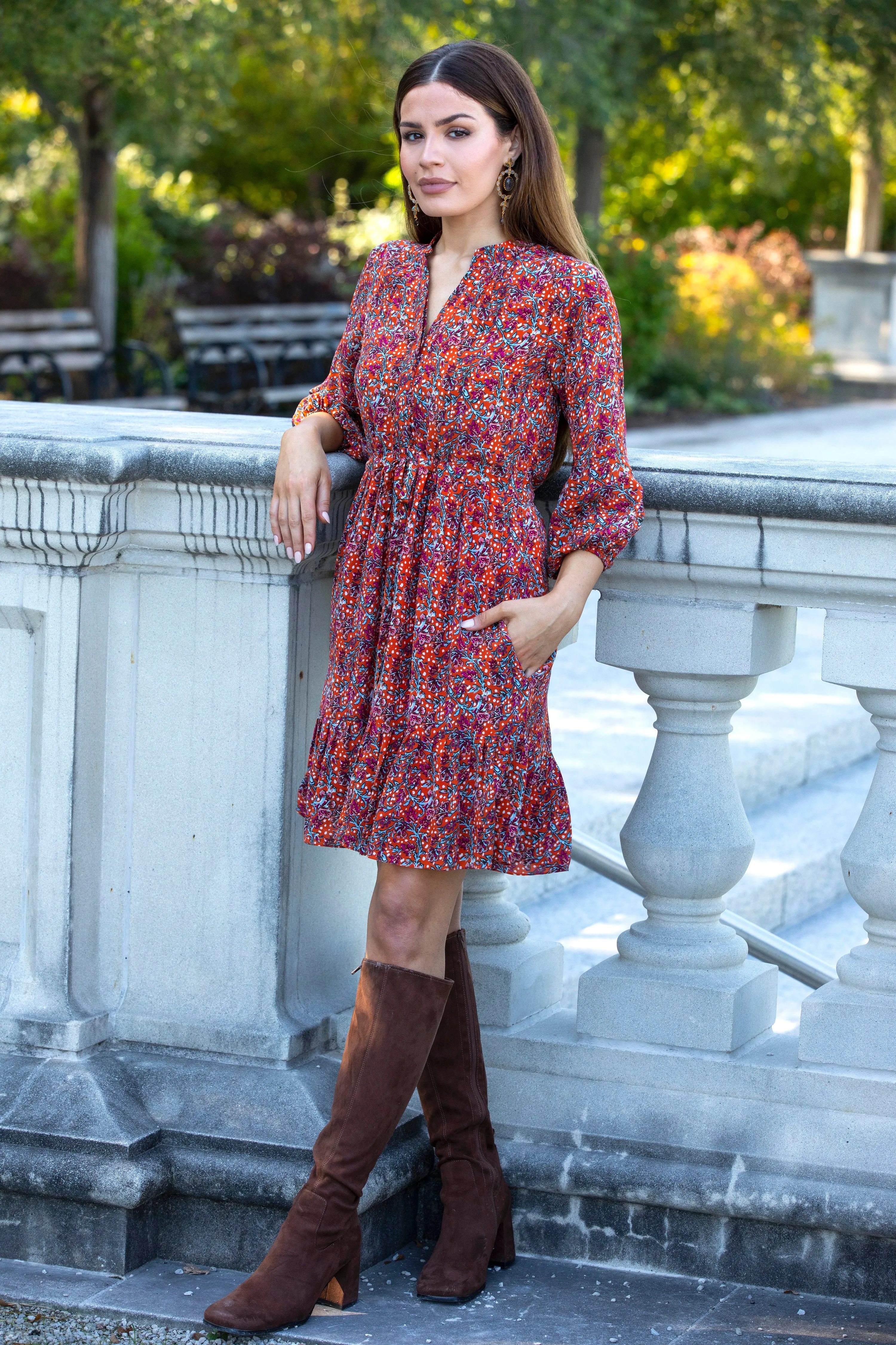 Reese 3/4 Sleeve Dress