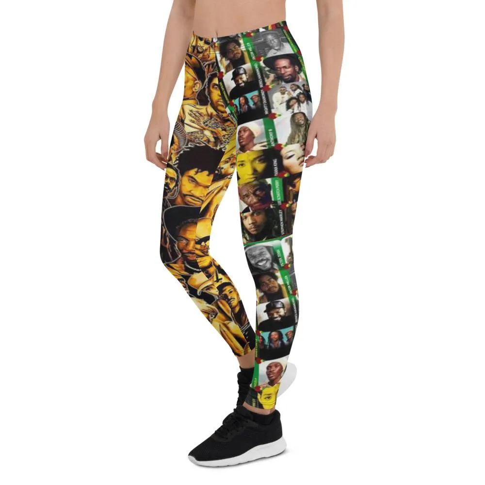 Reggae Dancehall Legends Leggings