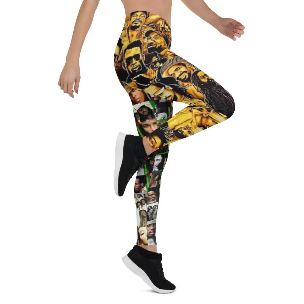 Reggae Dancehall Legends Leggings