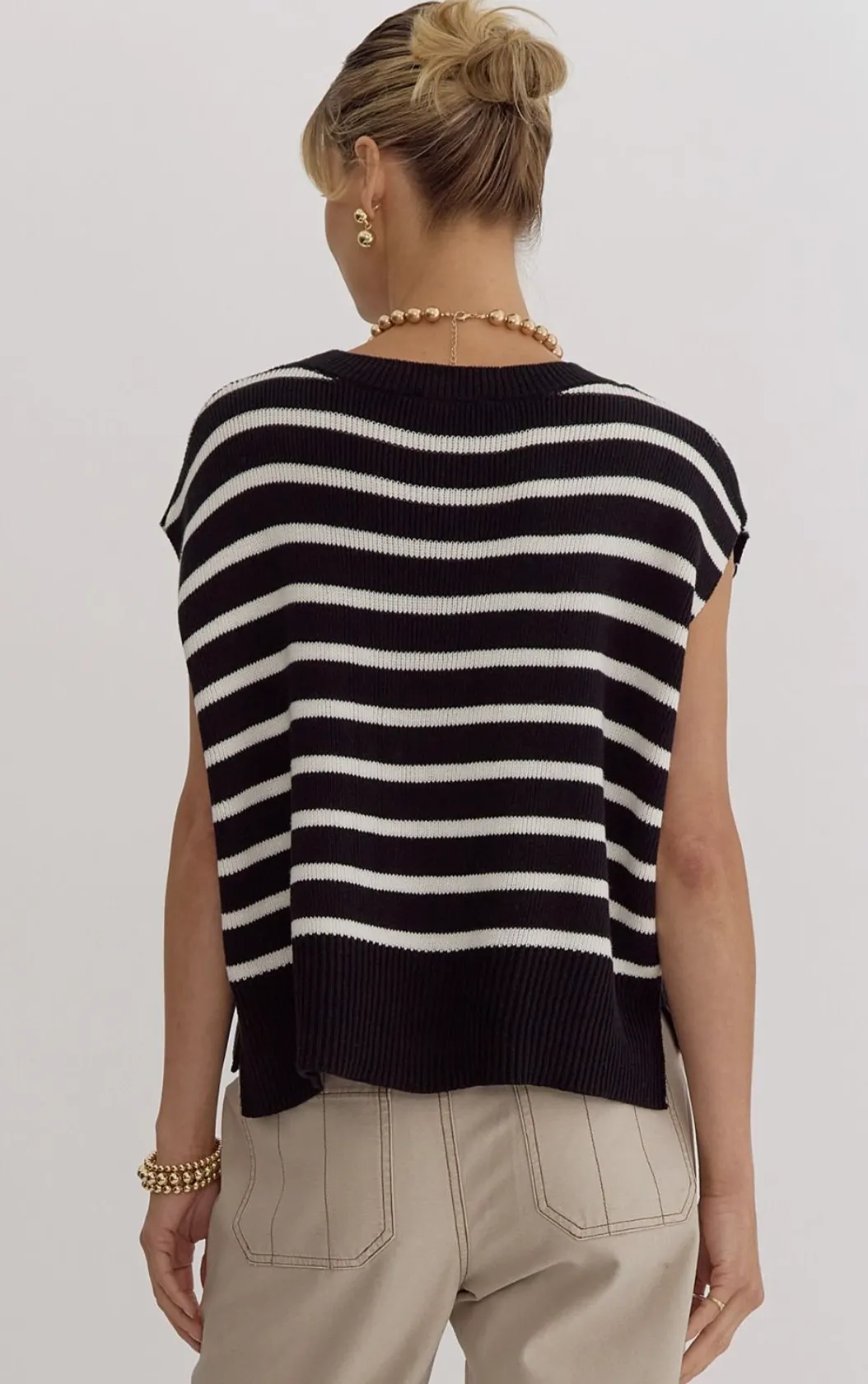 Sailor Stripes Sweater Top