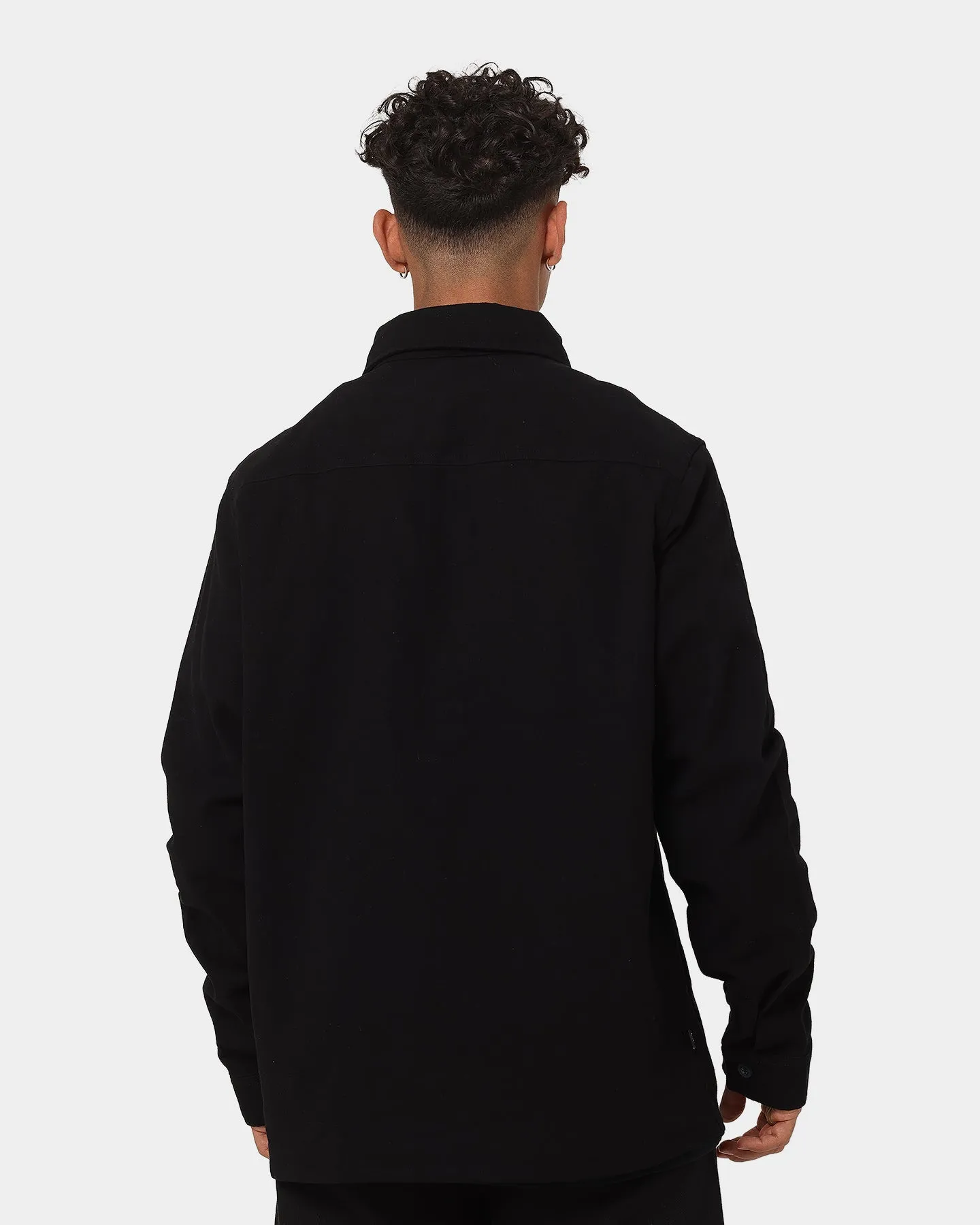 Stussy Workwear Long Sleeve Shirt Black