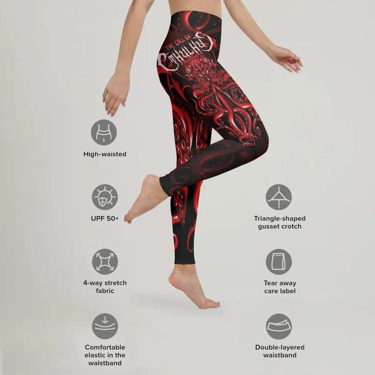The Call Of Cthulhu RED Legging