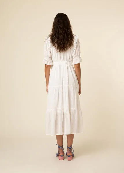 The Linsay Surplice Maxi Dress by FRNCH