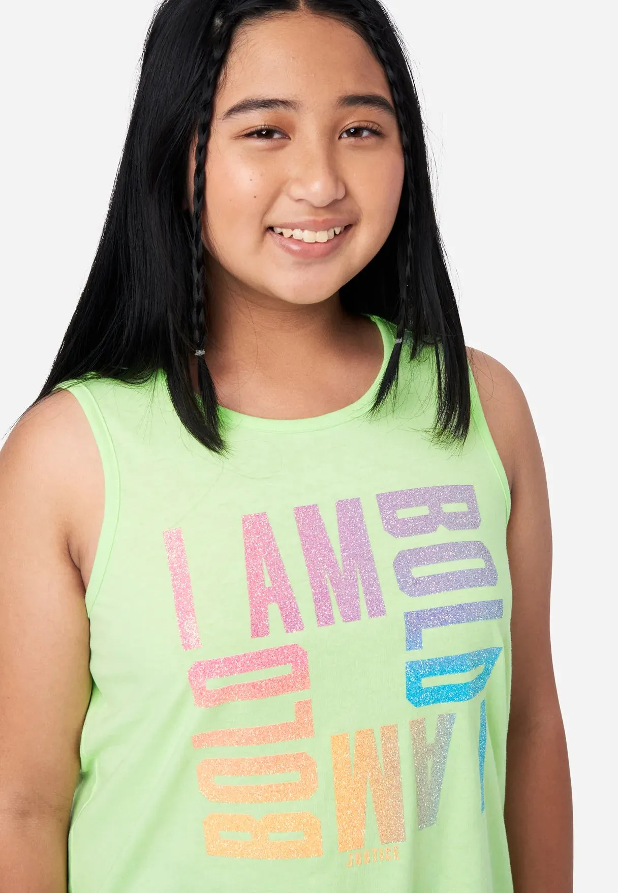 Tie Front Graphic Tank