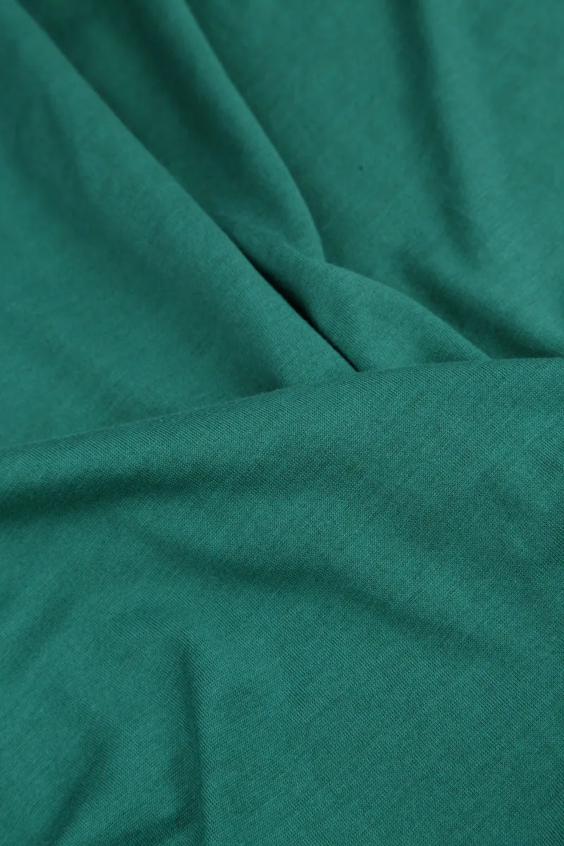Turquoise Cotton Leggings
