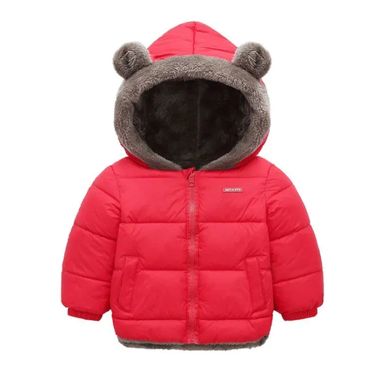 Unisex Solid Color Hooded Cashmere Jacket