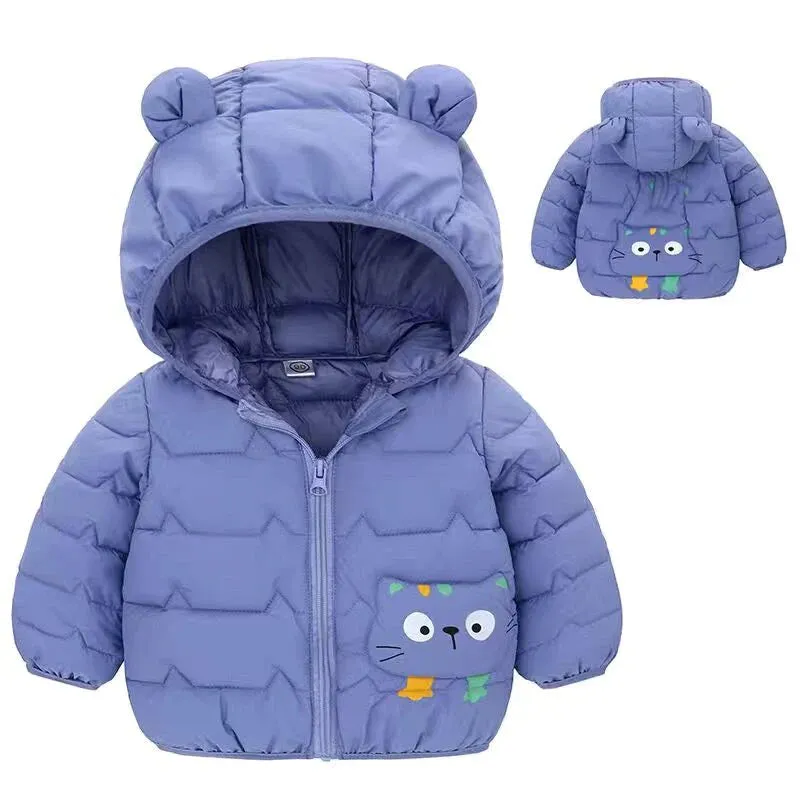 Unisex Solid Color Hooded Cashmere Jacket